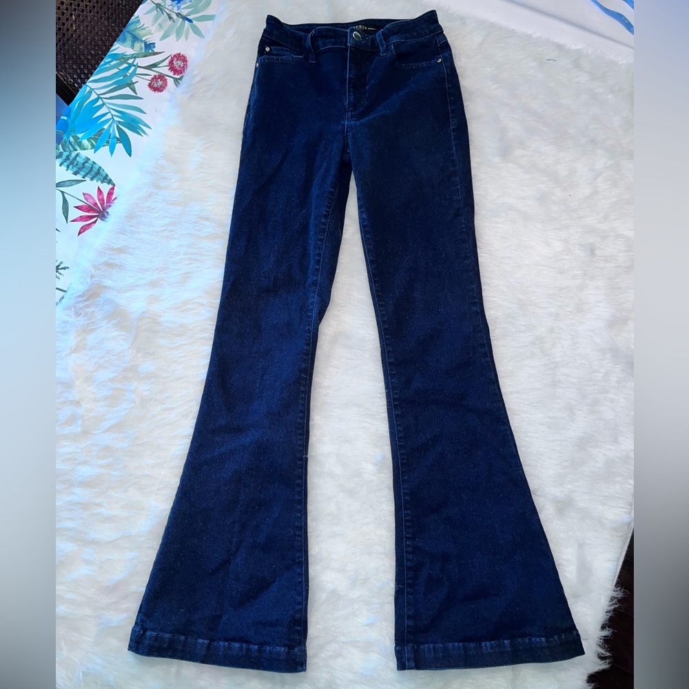 Guess Jeans 1981 Flare Size 26 Blue color